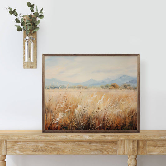 Vast Wheat Field 2 By Petals Prints Design