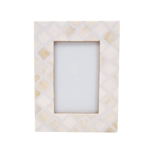 Moroccan Tile Bone Photo Frame