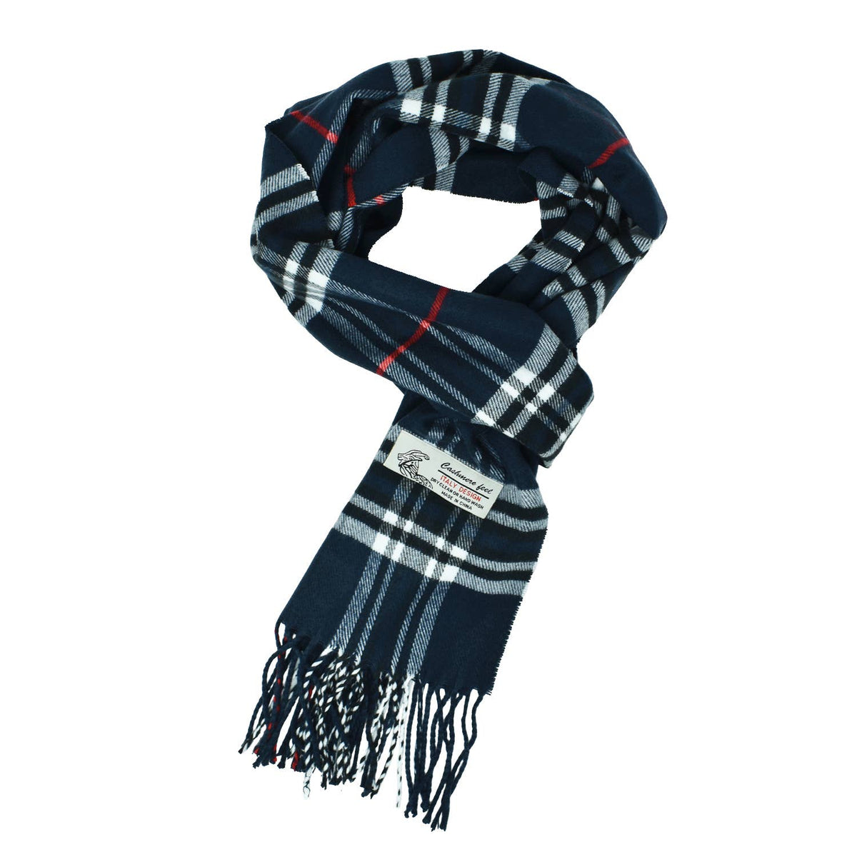 Winter Scarf Classic Tartan Plaid Soft Cashmere Feel