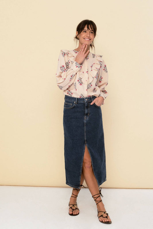 Sarah blouse sand