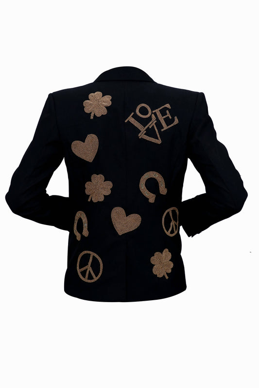 Tiana Designs Black Blazer
