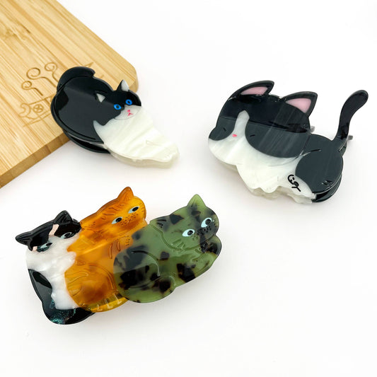 Adorable Kitten Claw Clip