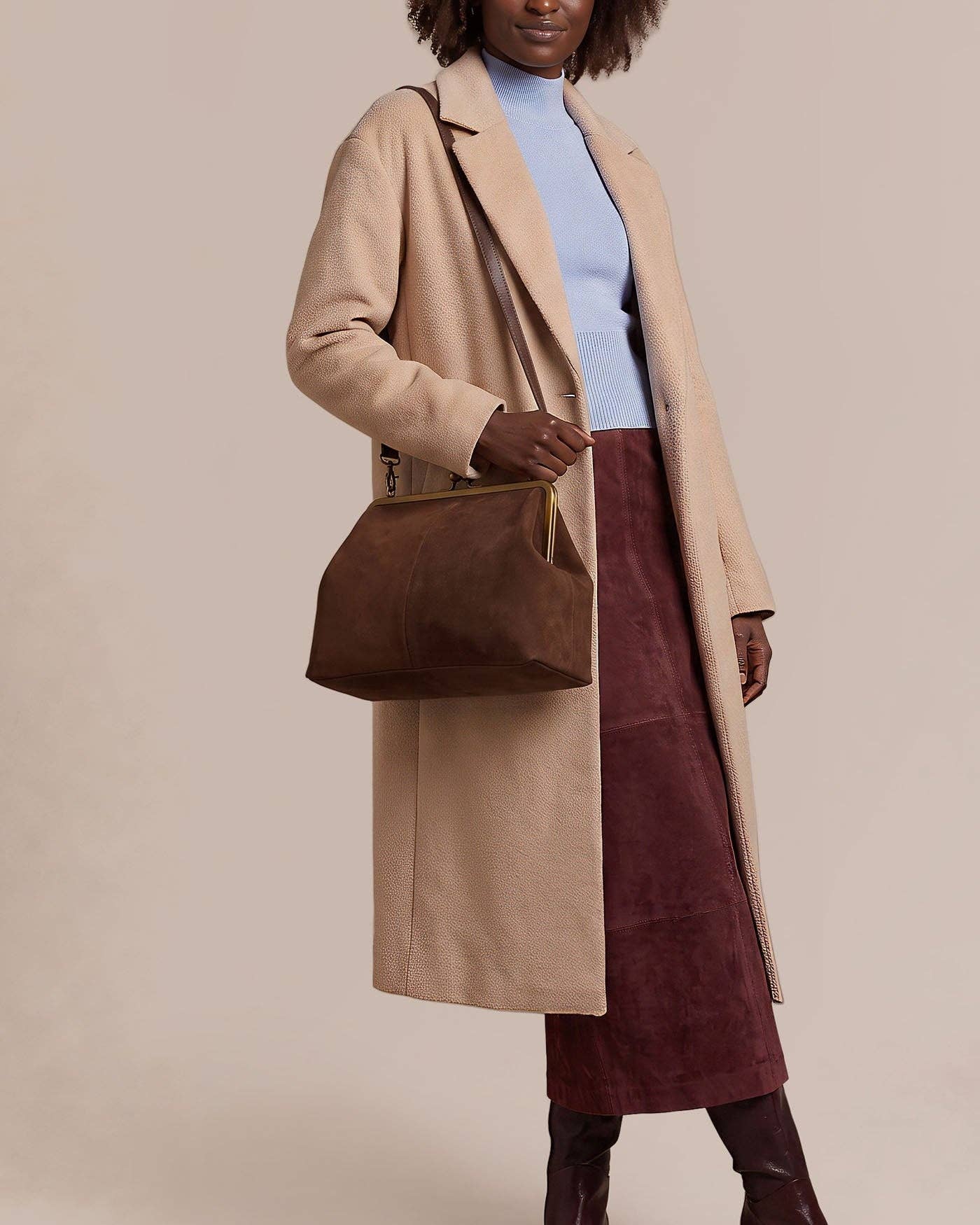 Grace Oversized Clutch w/ Strap