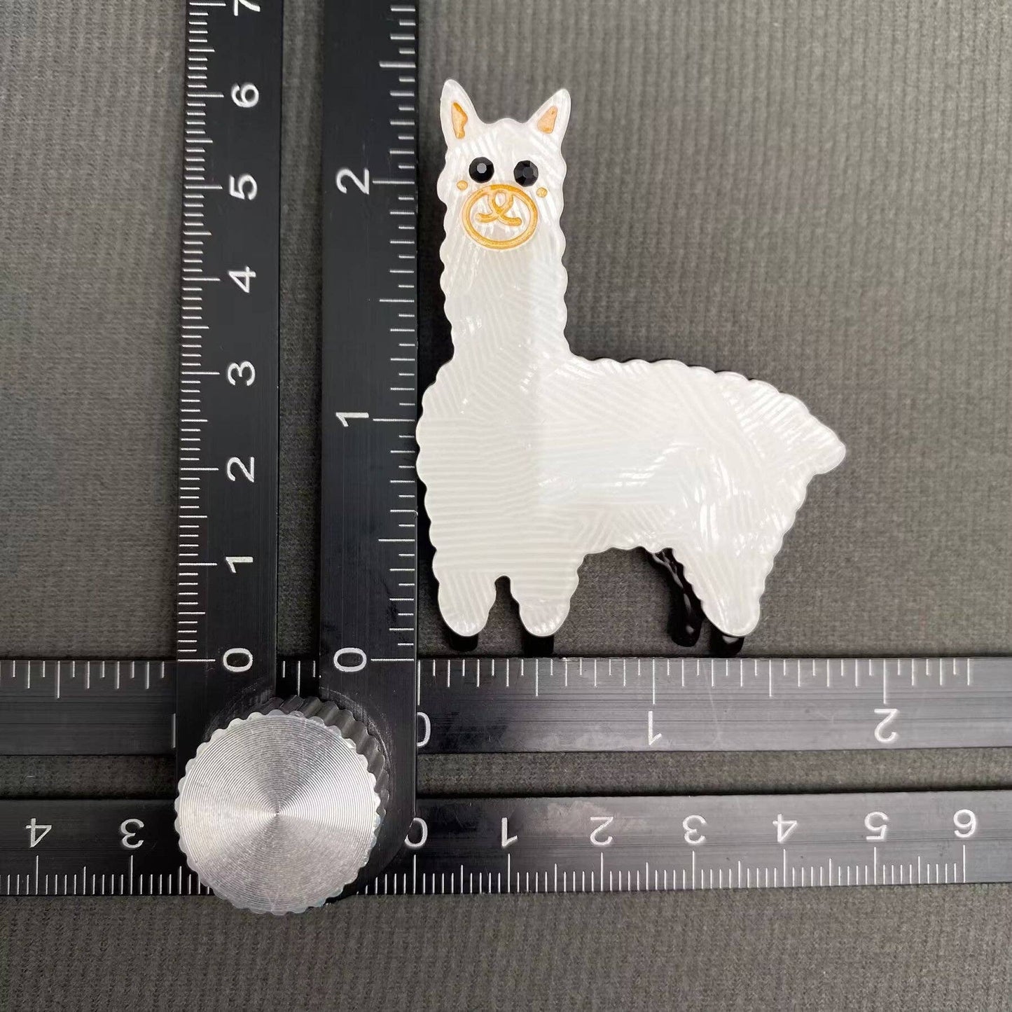 Alpaca Acrylic Brooch