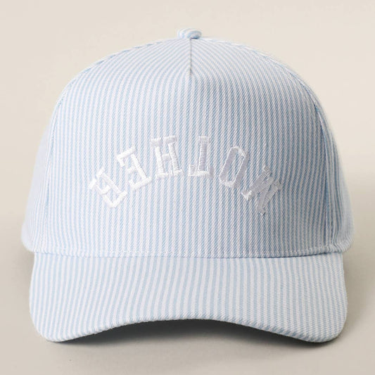 MOTHER UPSIDE DOWN Embroidered Trucker Hat