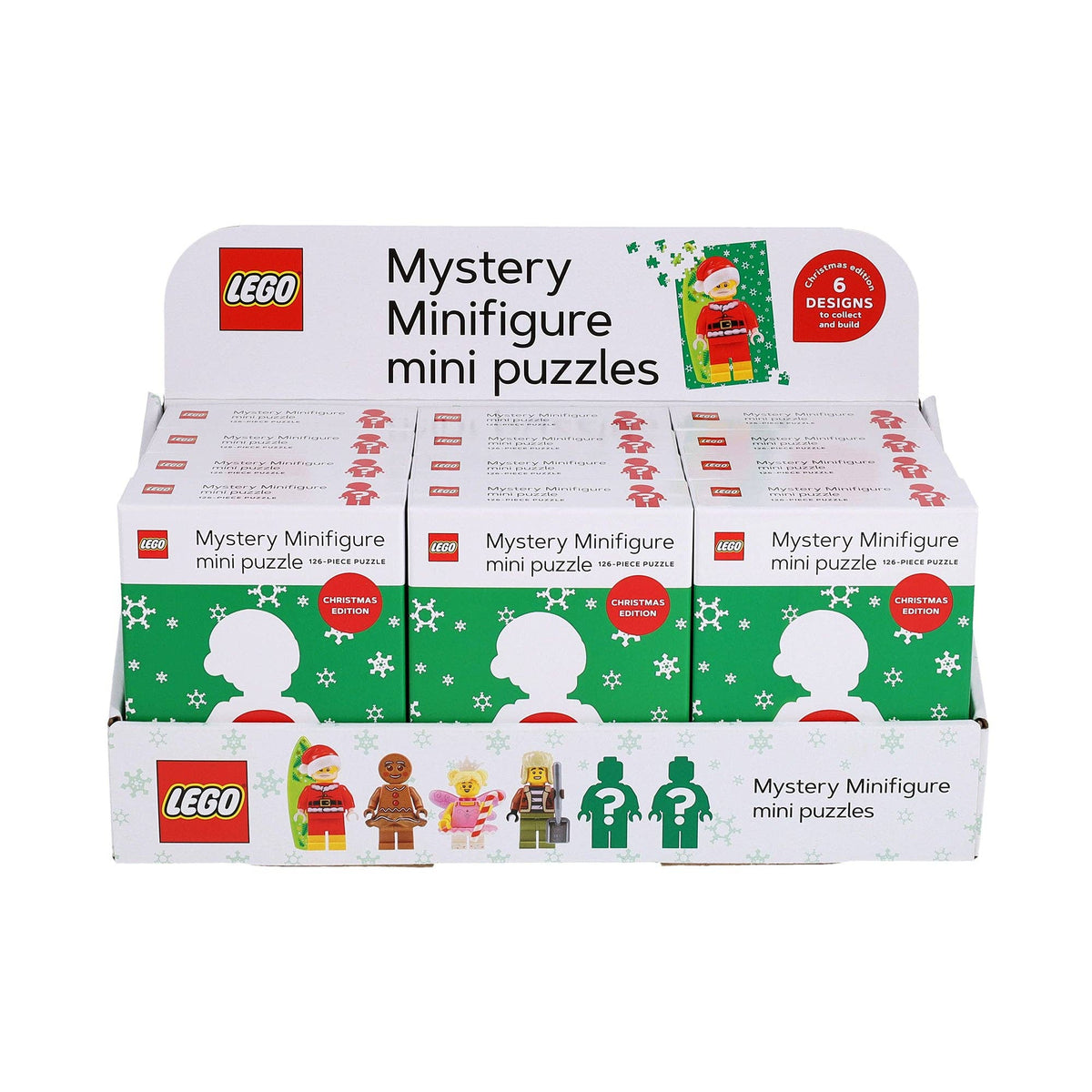 LEGO Mystery Minifigure Mini Puzzle (Christmas Edition Green)