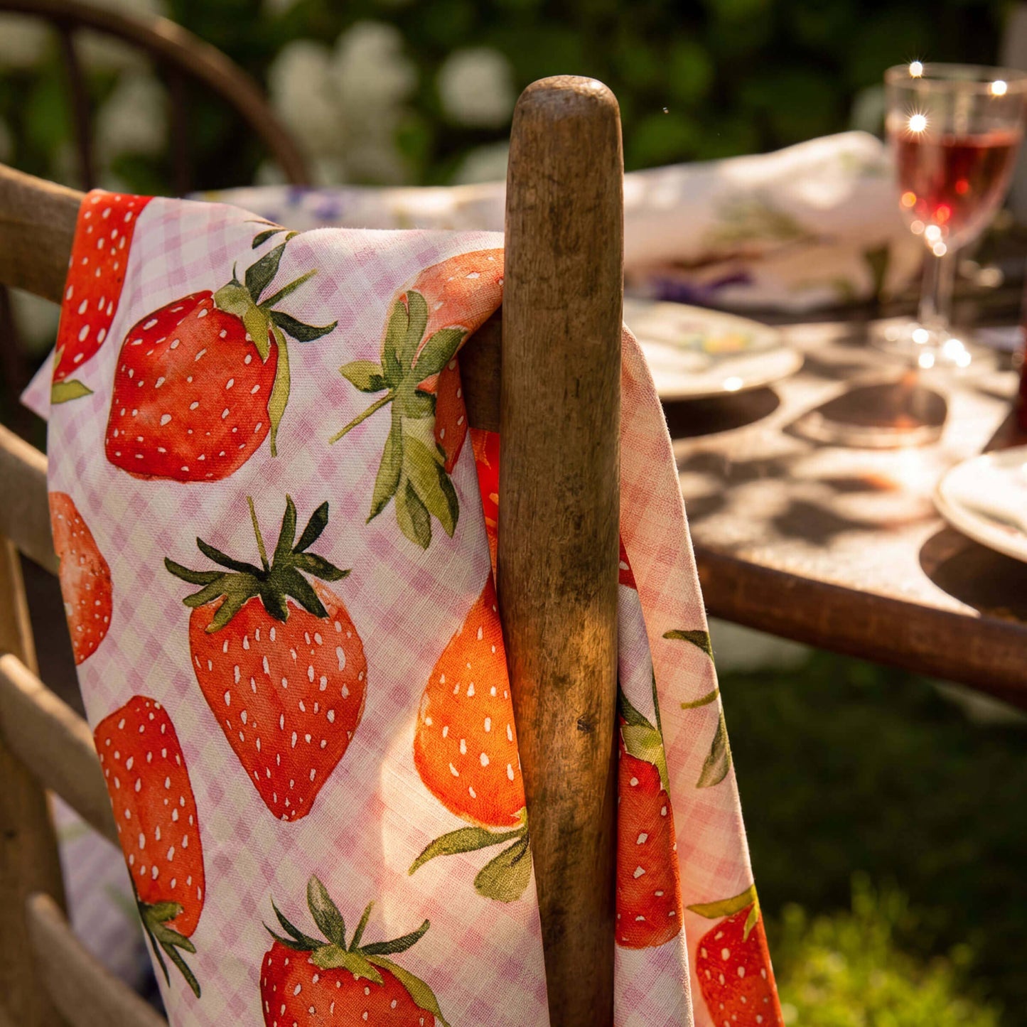 Strawberries - Tea Towel