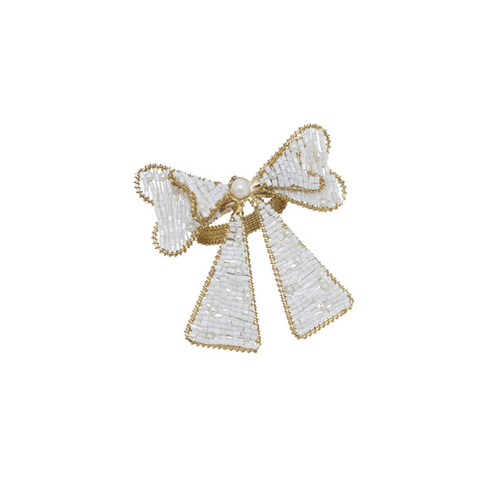 Beaded Bow Napkin Ring