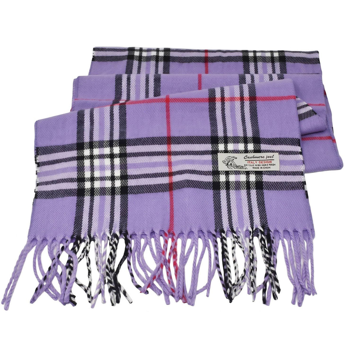 Winter Scarf Classic Tartan Plaid Soft Cashmere Feel