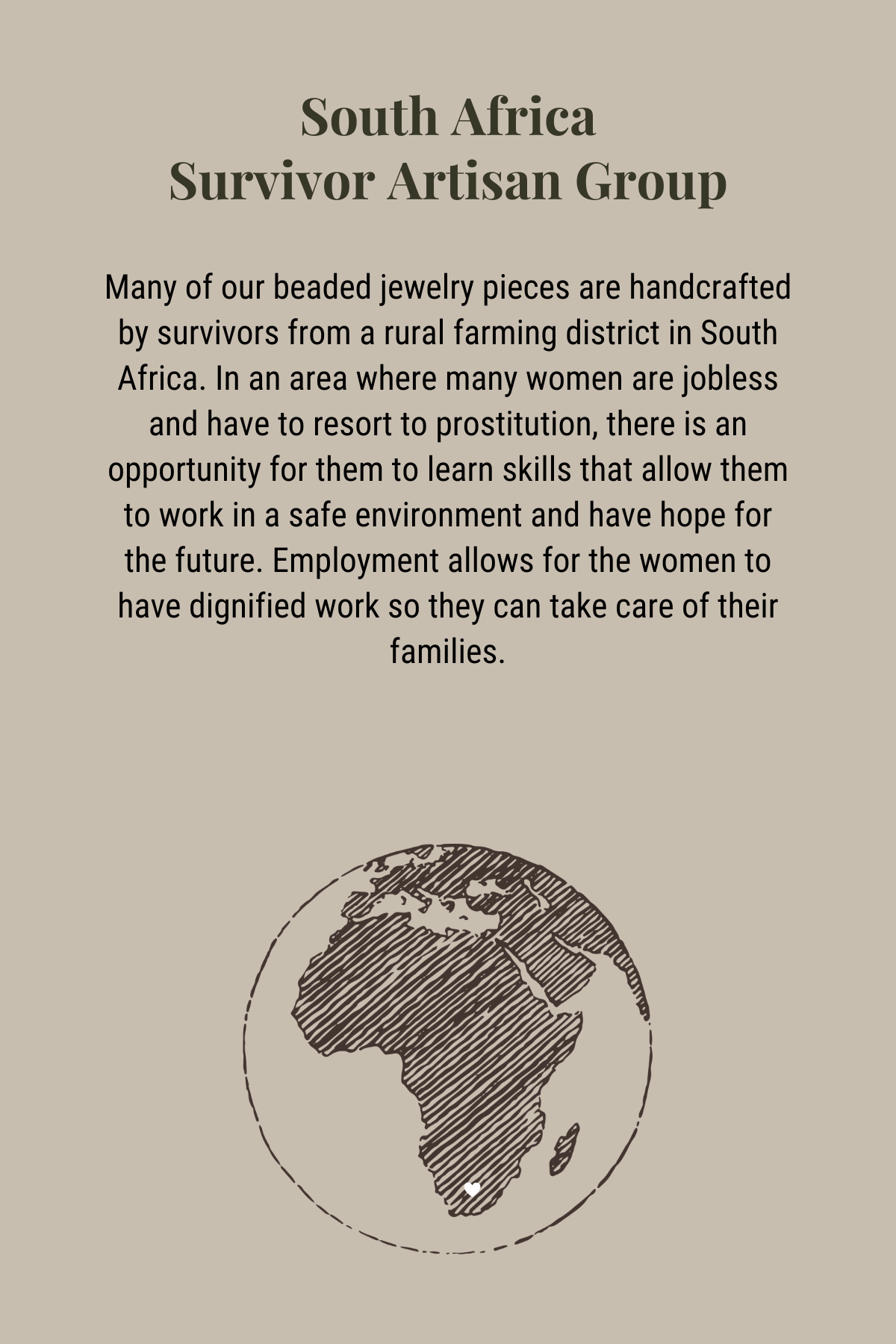 Go & Follow Earrings - Made by Survivors