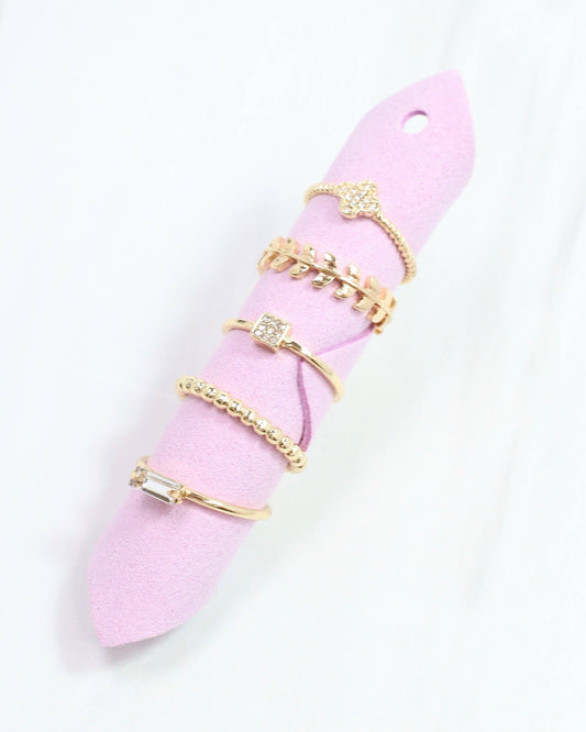 McFarlen Ring Set Gold