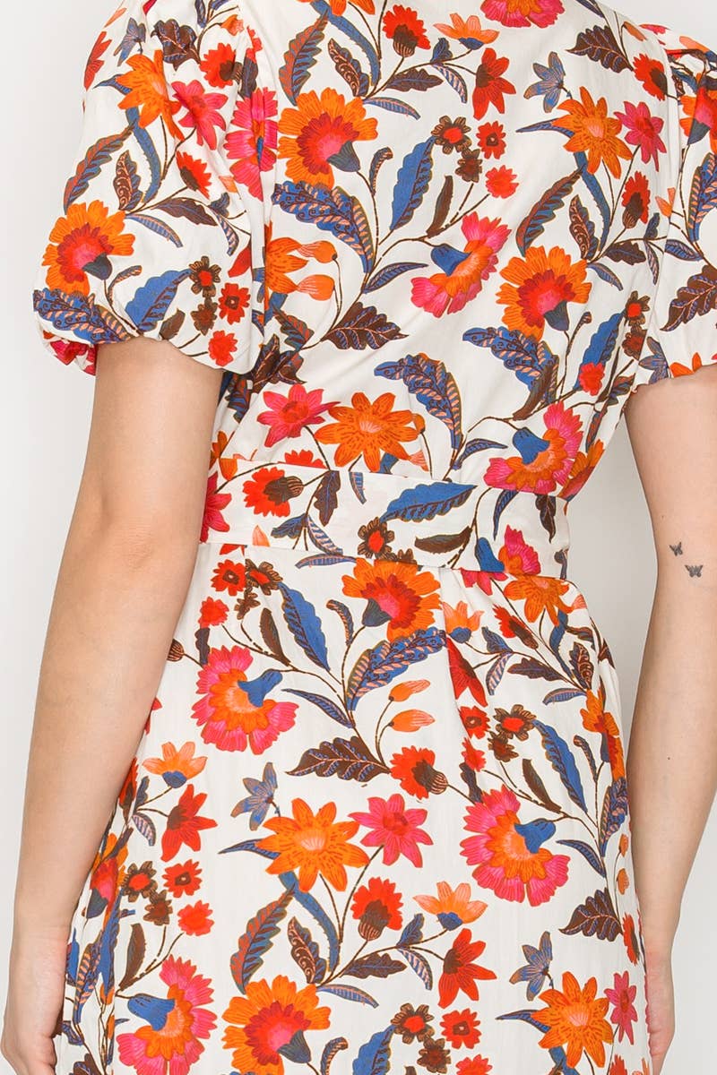 Festival Dream Shirts Midi Dress - LWD3182