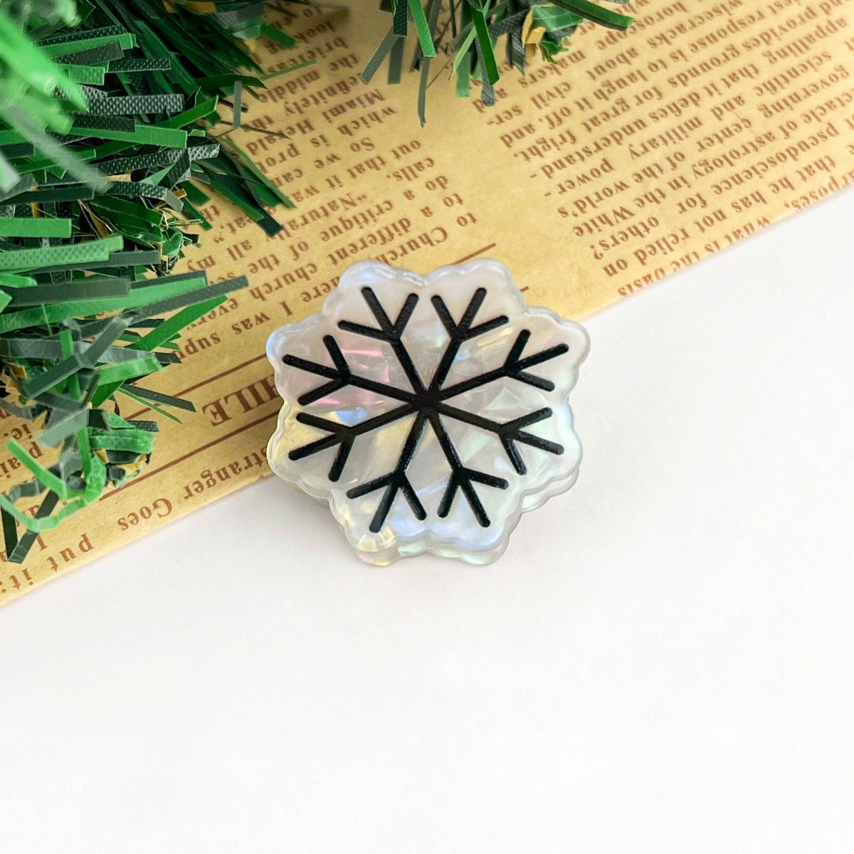 Christmas Mini Hair Claw Clip