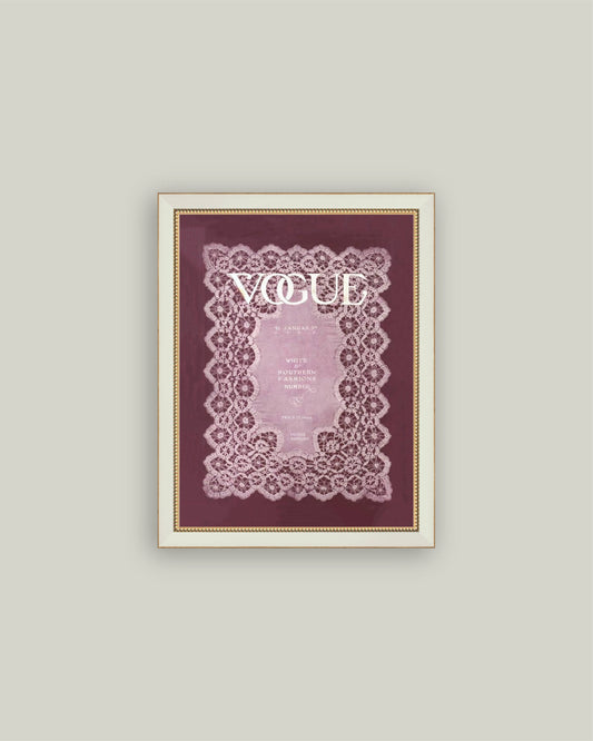 Vintage Vogue Maroon