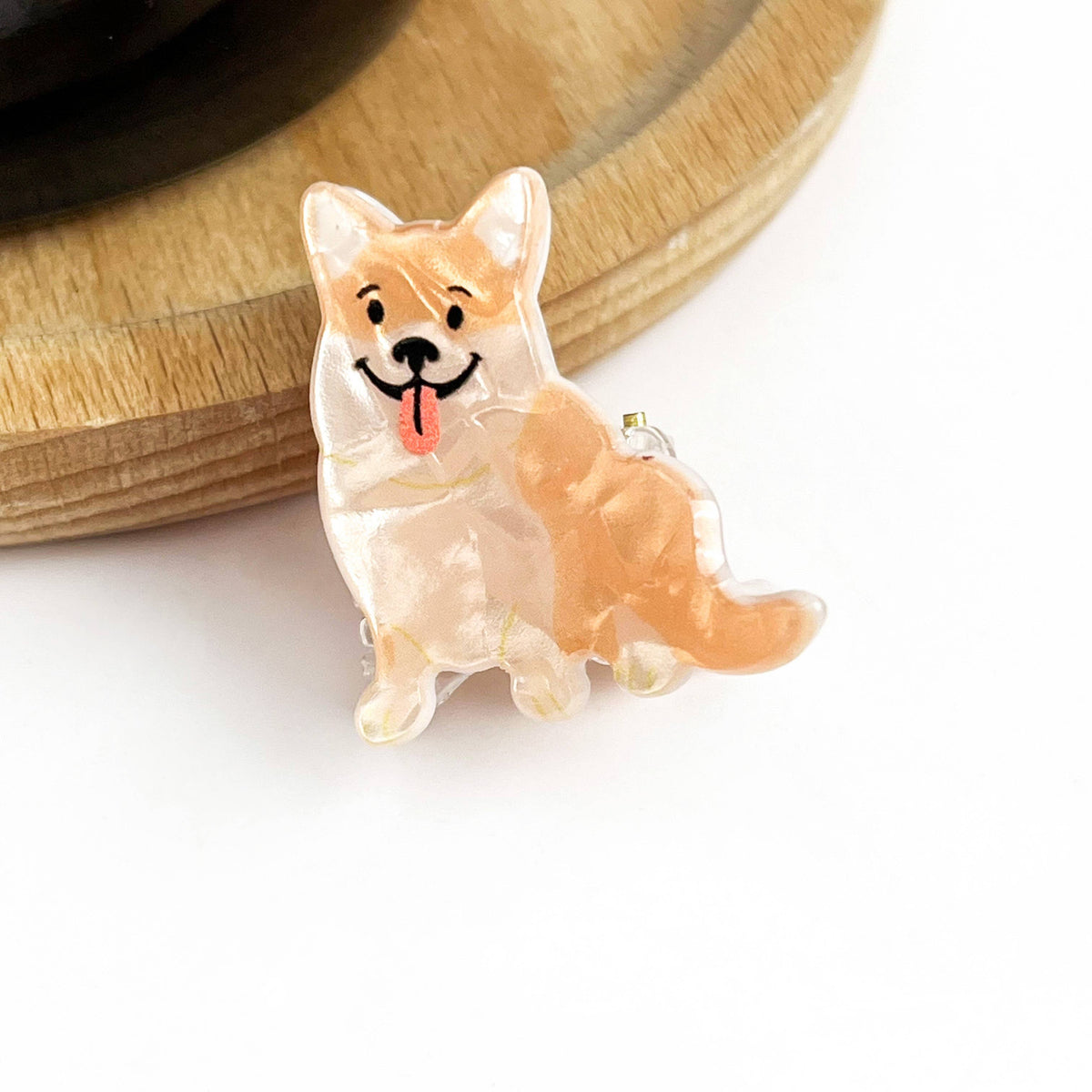 Mini Cute Puppy Claw Clip