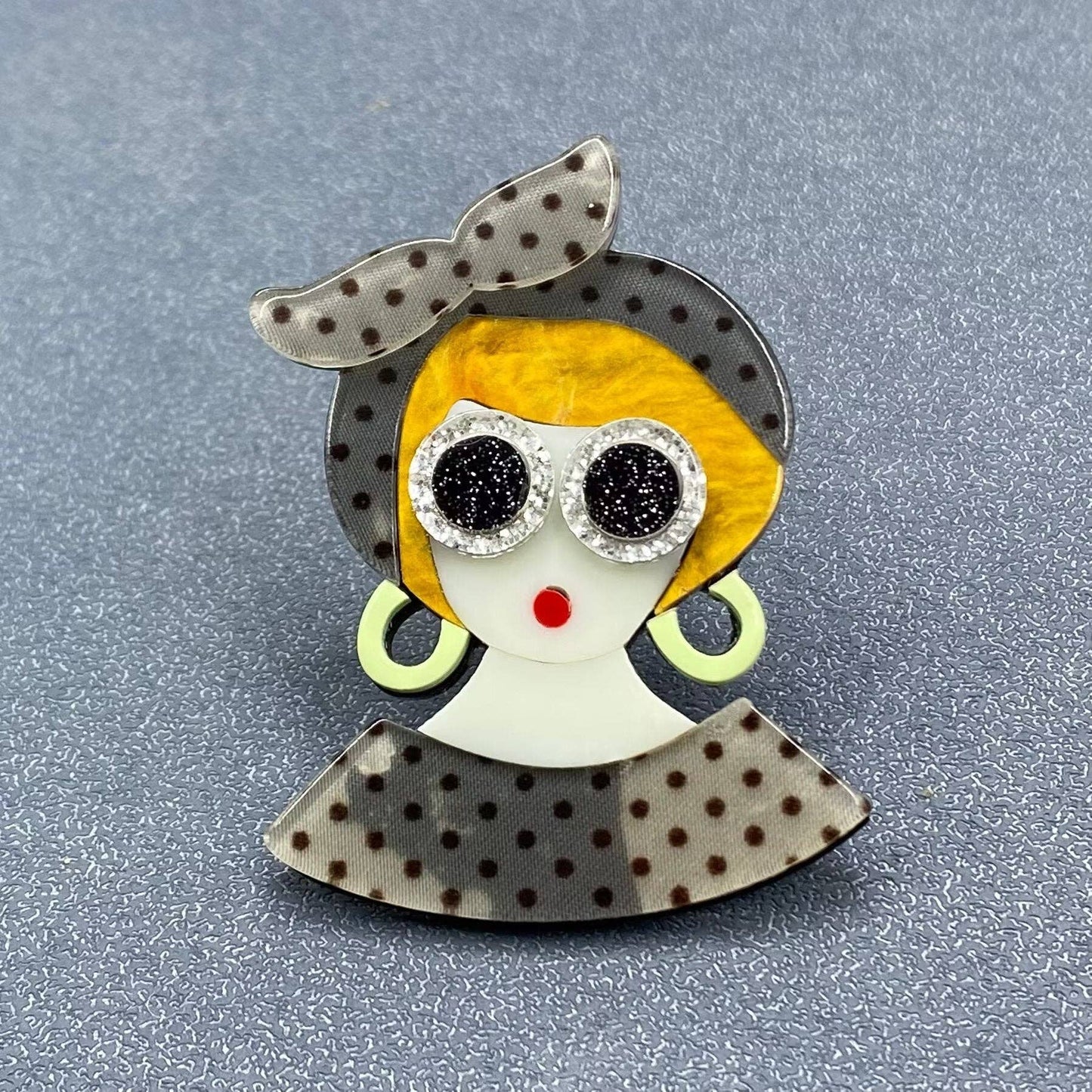 Creative Beauty Acrylic Brooch