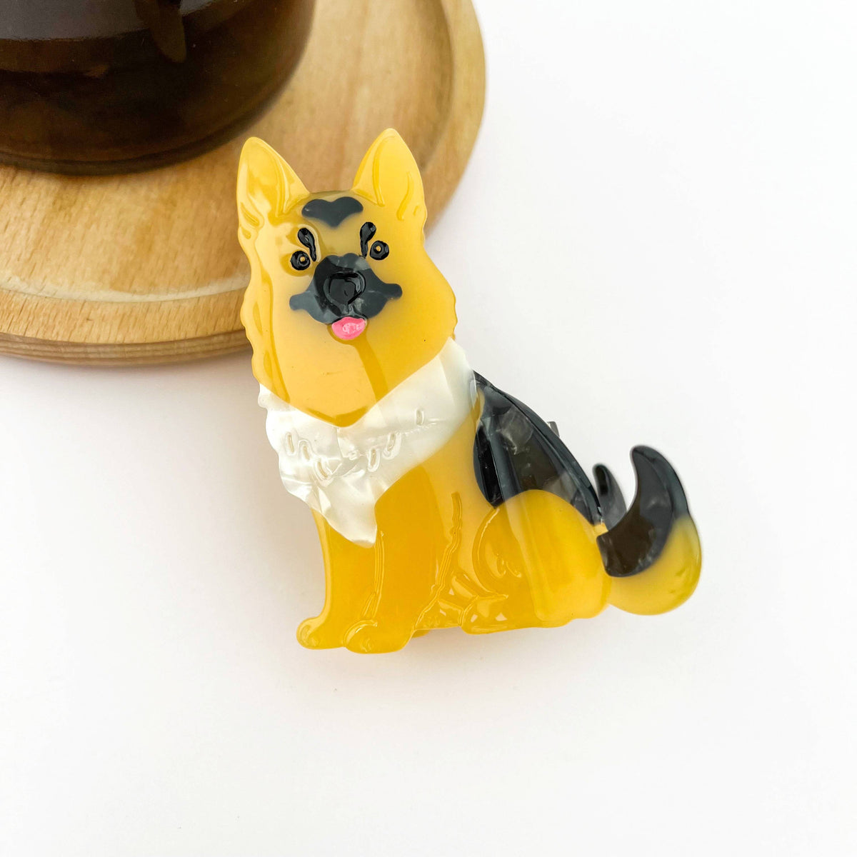 Cute Puppy Hair Claw Clip
