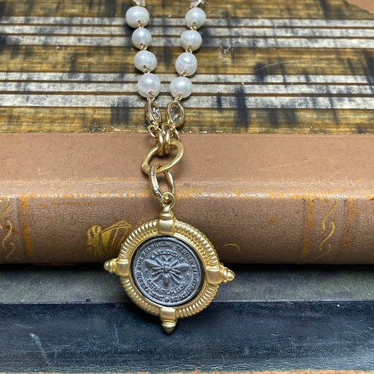 Pearl of the Hive Necklace