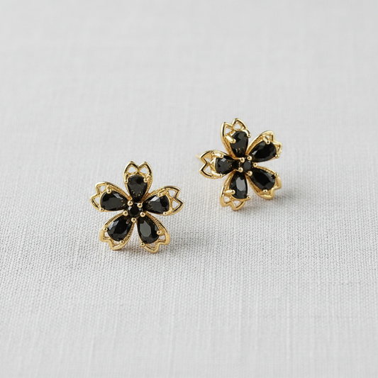 Unique Floral Design Earrings