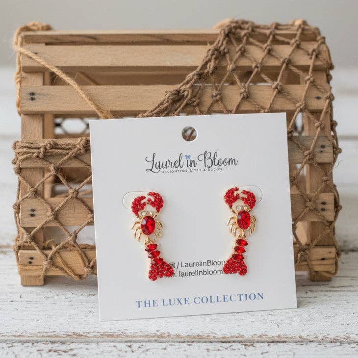 LUXE Lobster Earrings