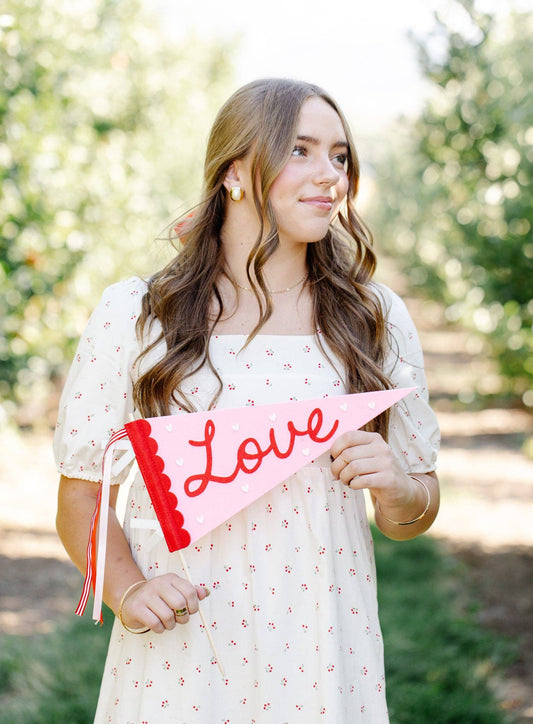 Love Felt Pennant Banner