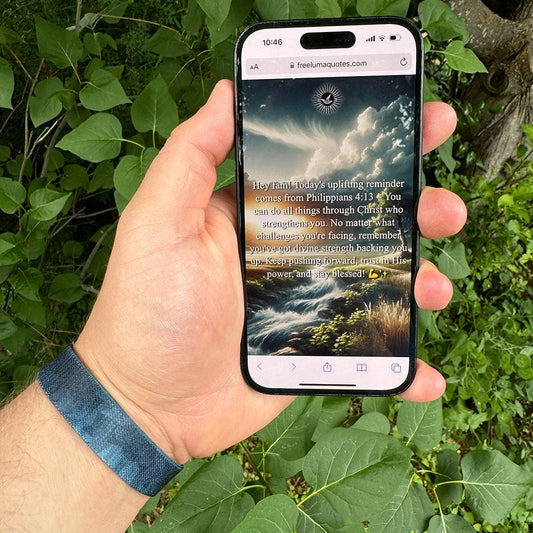 Be Still NFC Bible Verse Bracelet