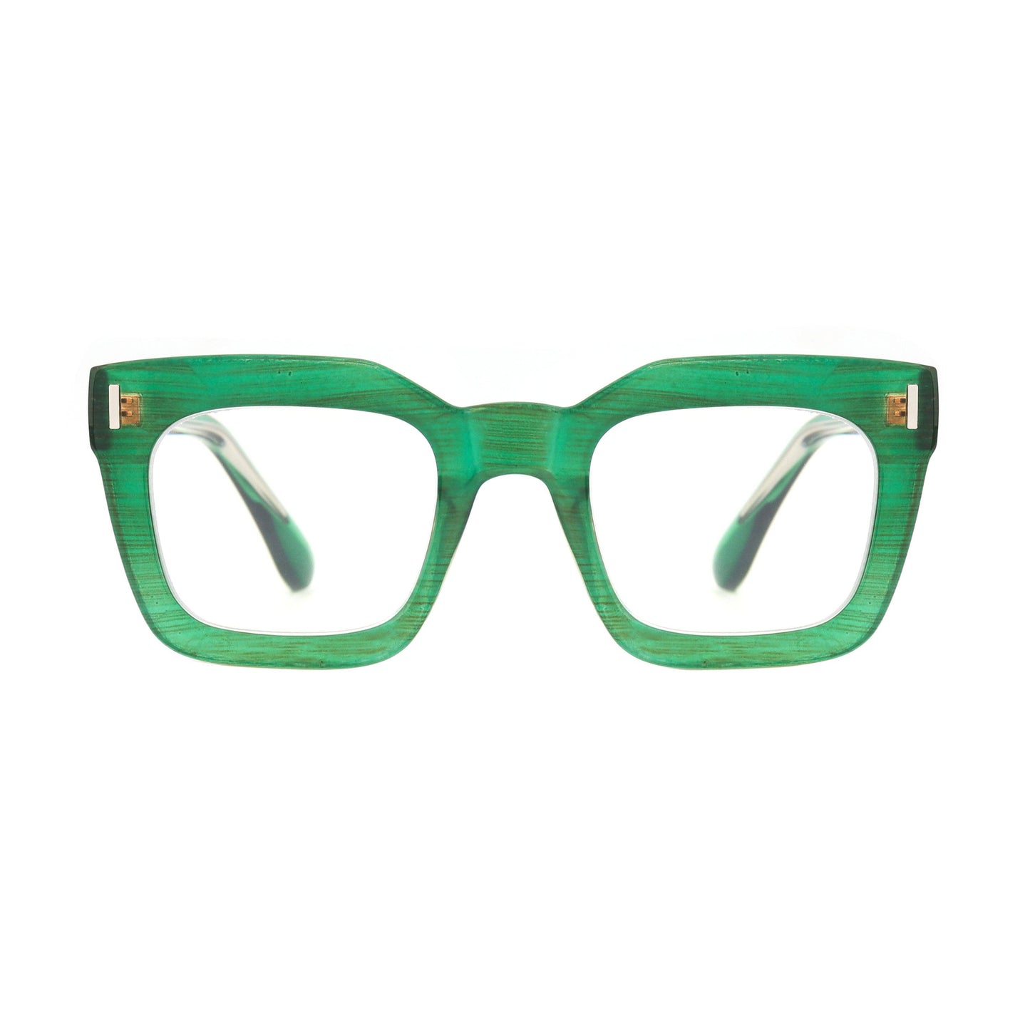 RAZ | Green and Brown Stripes | Blue Light