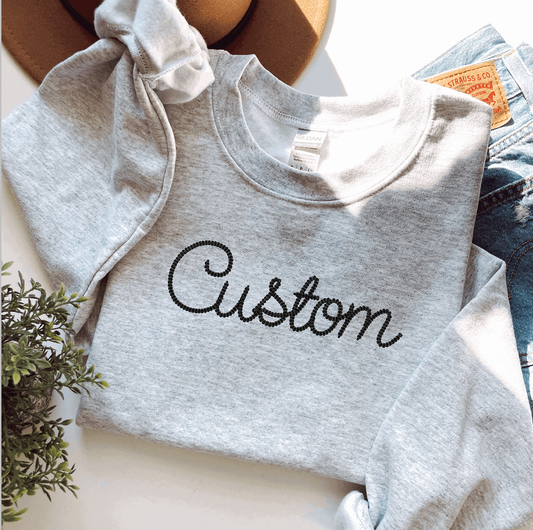 Custom Embroidered Sweatshirt, Embroidered, Hudson, OH