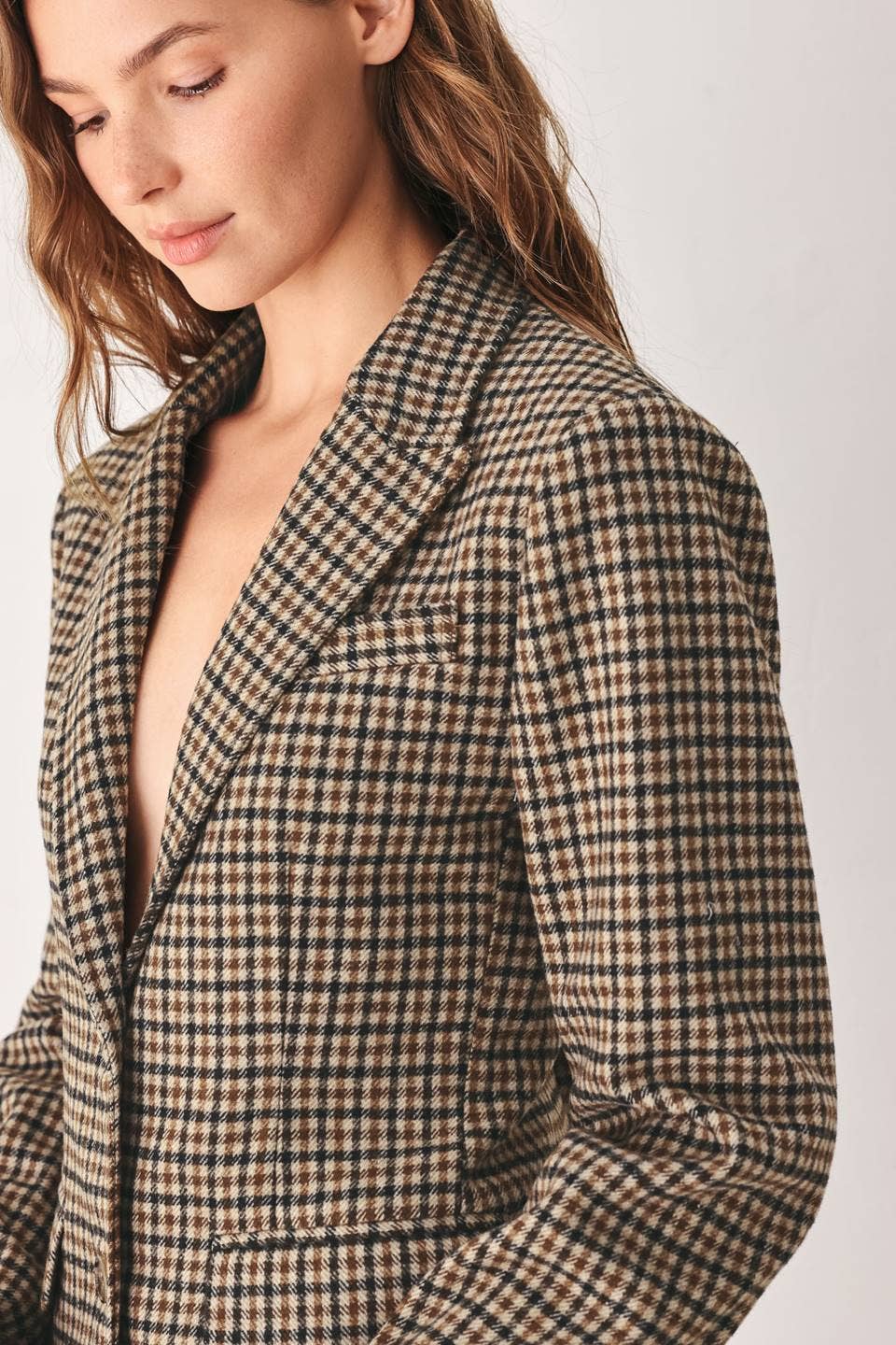 Mini-Houndstooth Blazer