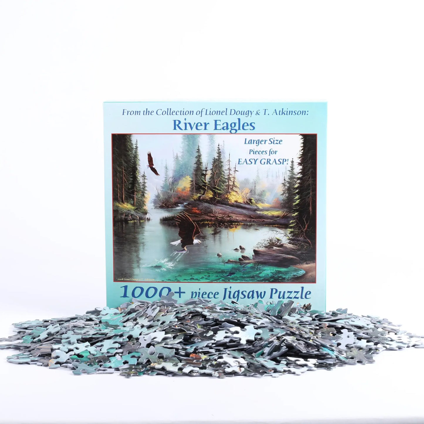 River Eagles 1000+ Piece Jigsaw Puzzle
