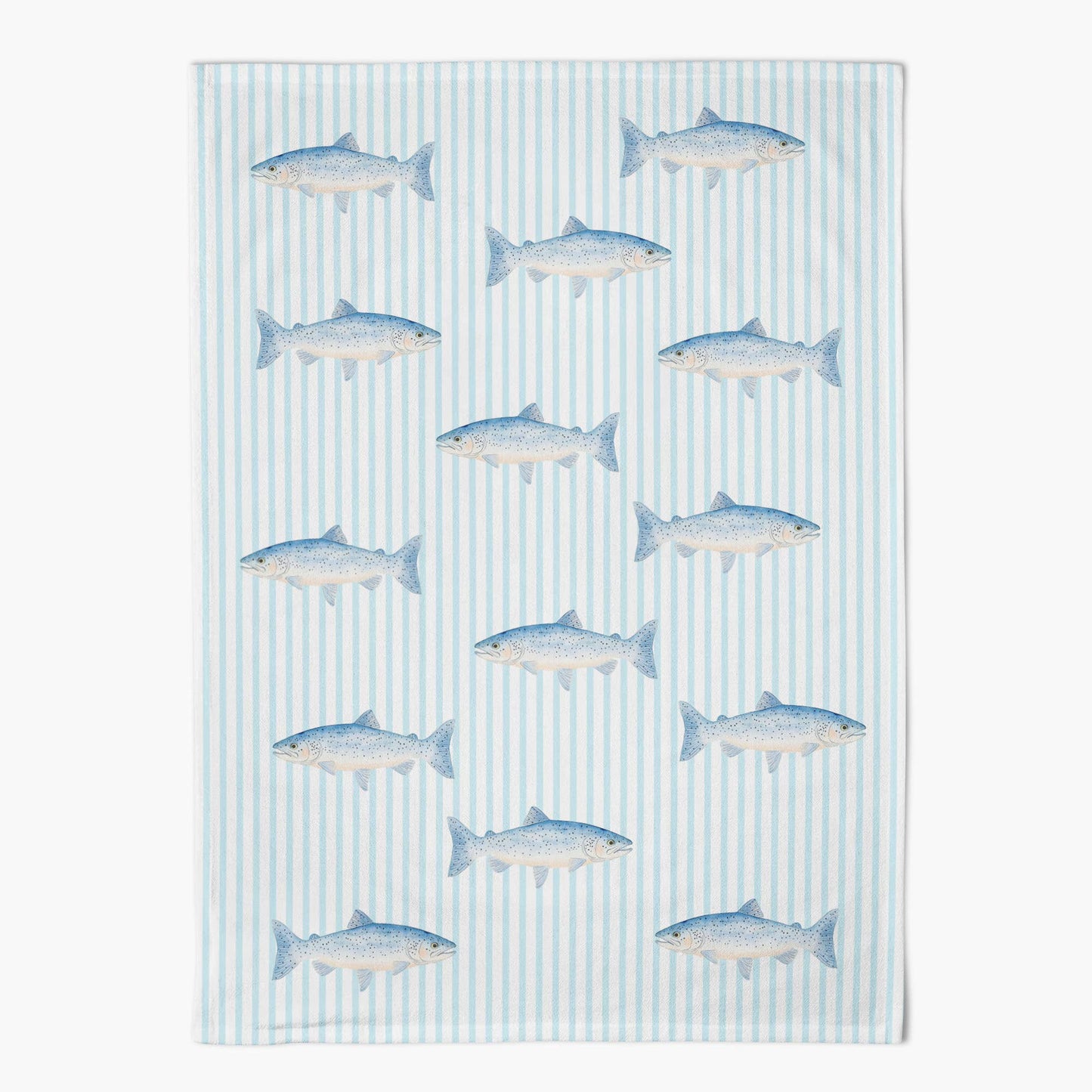 Blue Trout - Tea Towel
