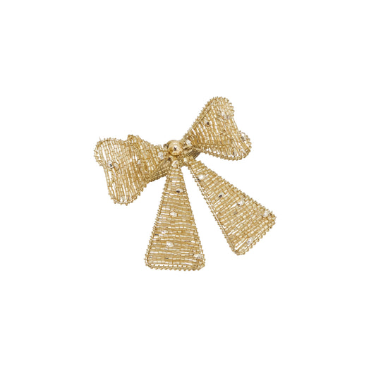 Beaded Bow Napkin Ring