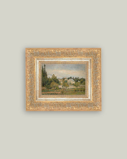 Hermitage Pontoise Framed Antique Art