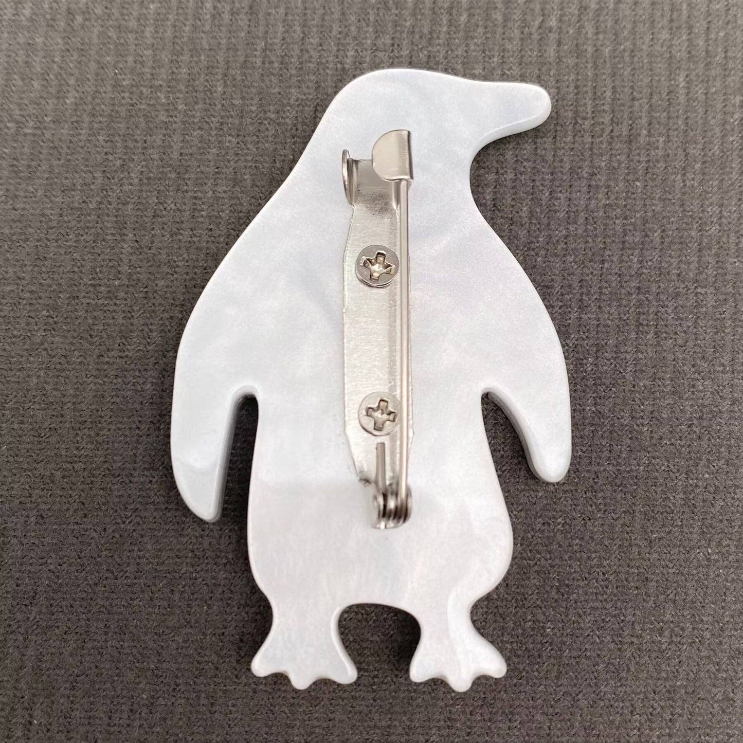 Penguin Acrylic Brooch