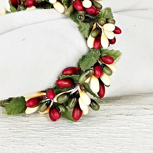 ISB13700FH- 1.5in Pip Berry Taper Ring/Napkin Ring-Farmhouse