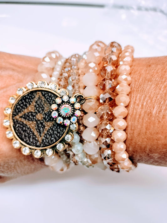 Upcycled Charm bracelet