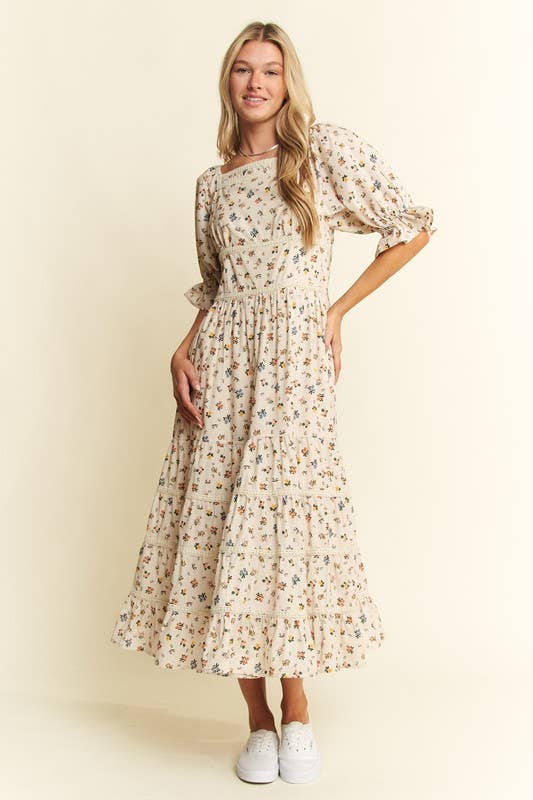 DITSY FLORAL PRINT DRESS