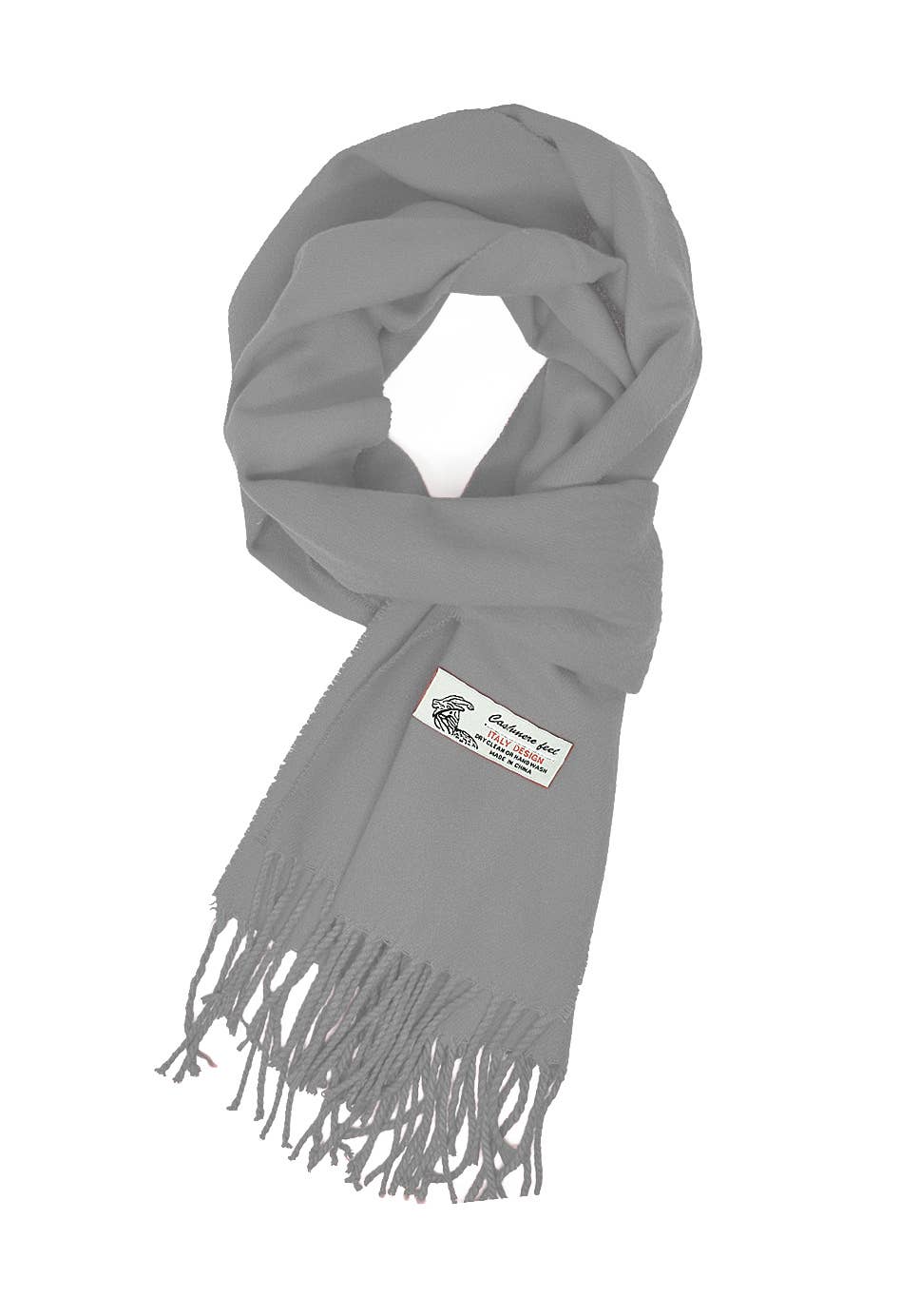 Winter Scarf Classic Plain Solid Soft Cashmere Feel