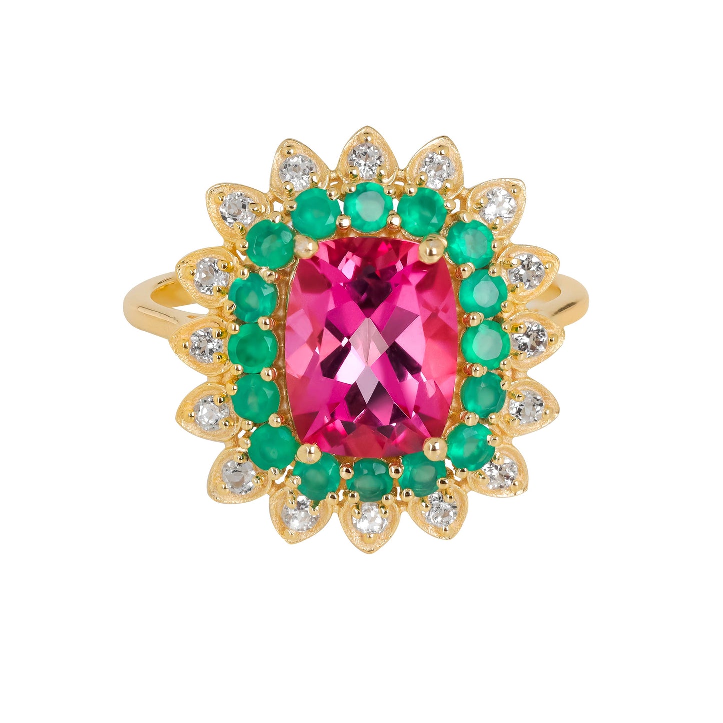 Multi Stone Cocktail Ring