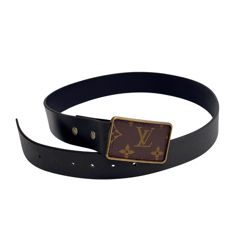 Boujee Belt | Upcycled Louis Vuitton & Leather