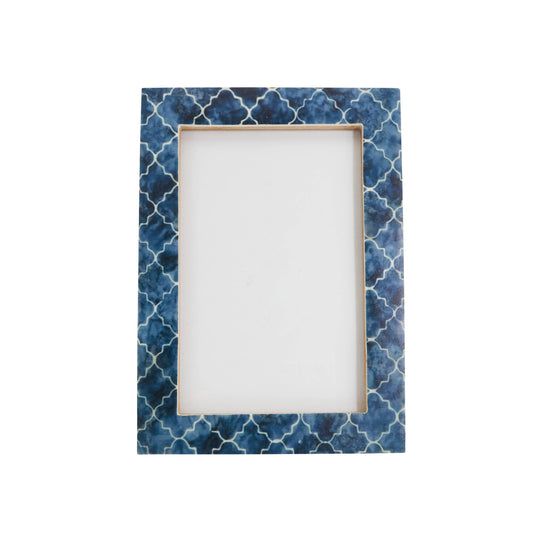 Moroccan Mosaic Bone Photo Frame