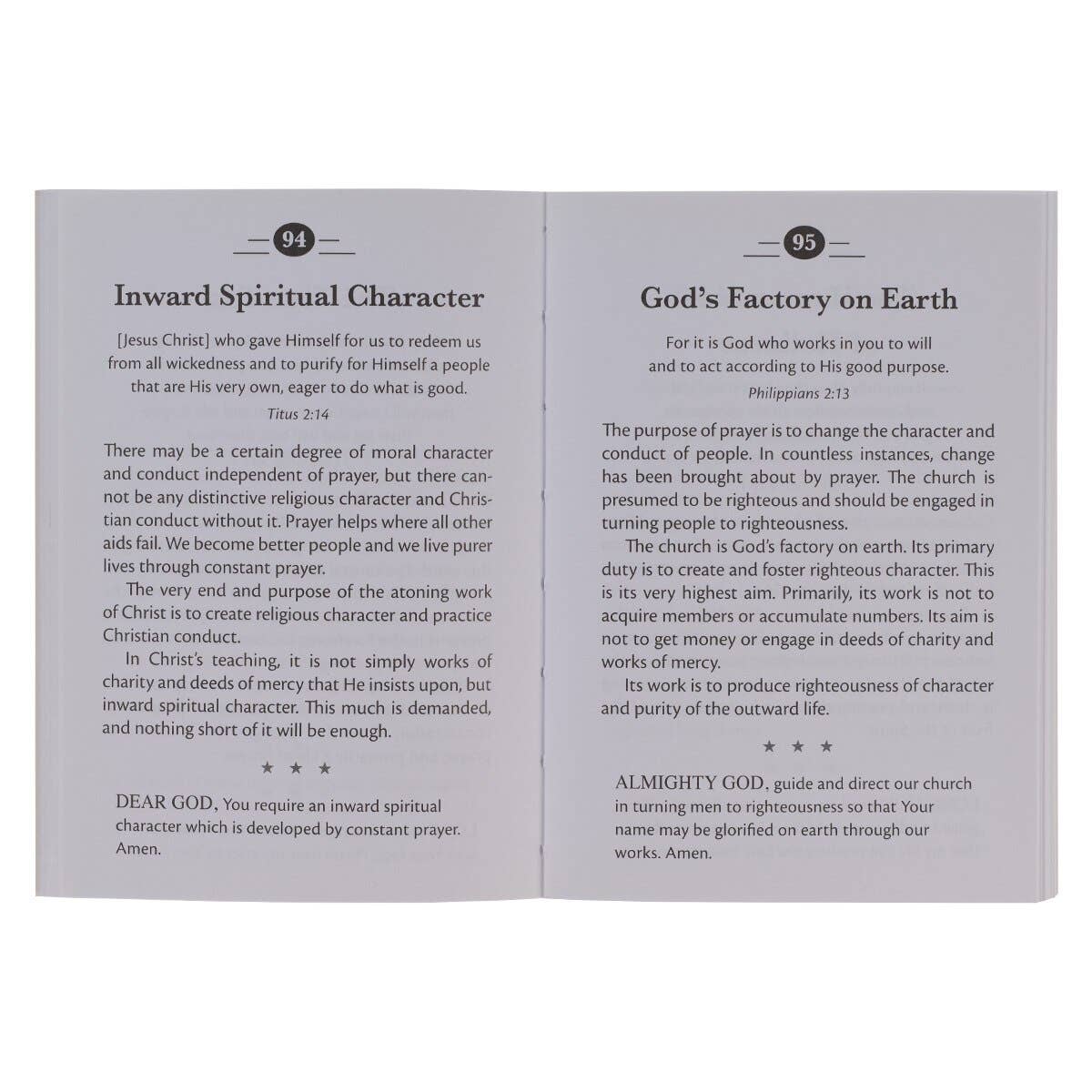Mini Devotions The Power of Prayer Softcover