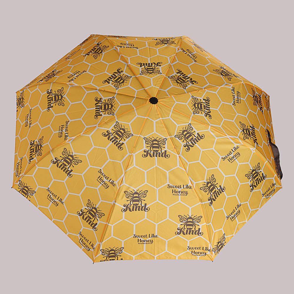 Compact Umbrella - Bee Kind