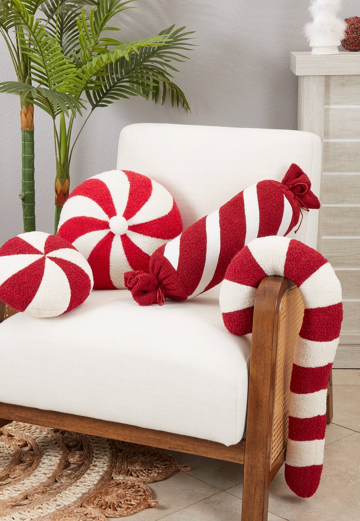Peppermint Candy Pillow
