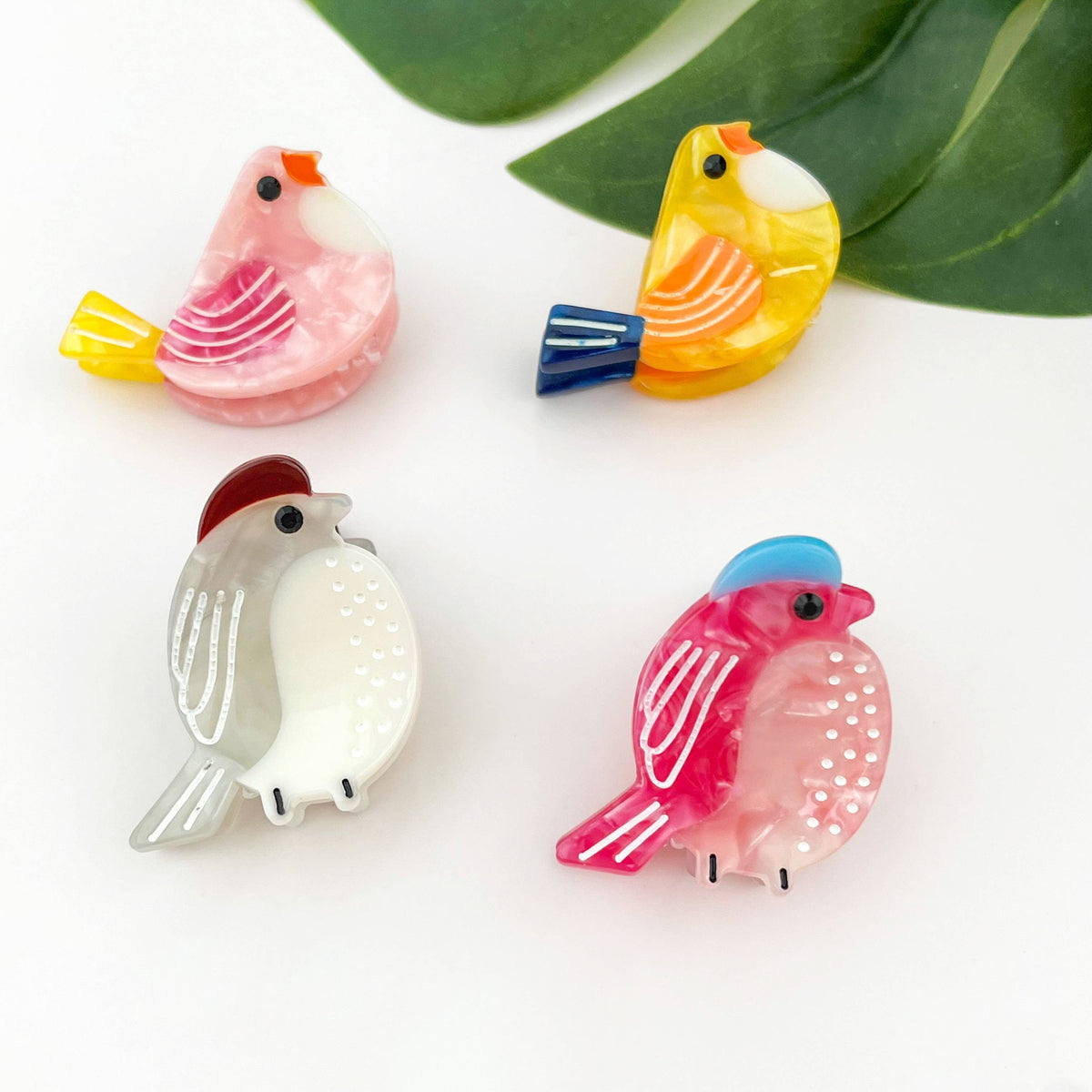 Mini Bird Hair Claw Clip