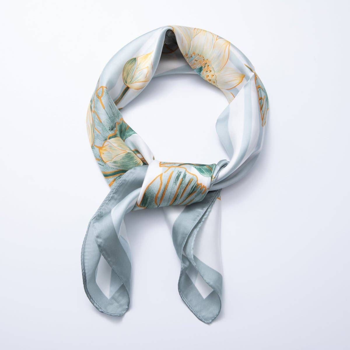 Artsy Design Scarf – 55x55cm for Summer Scarf Necklace Making, Hair, Bag Accessories