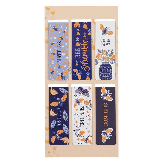 Magnetic Bookmark Set Let it Bee