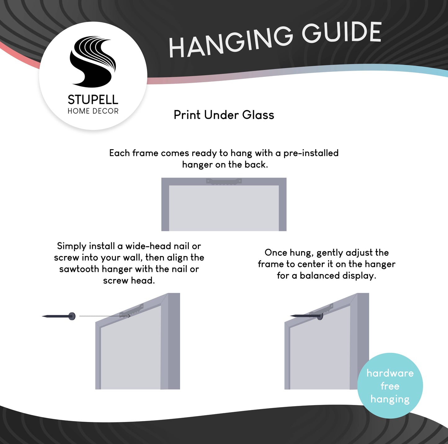 Sight of Golden Retriever - Print Under Glass Wall Art