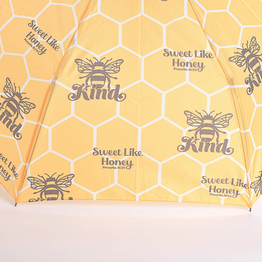 Compact Umbrella - Bee Kind
