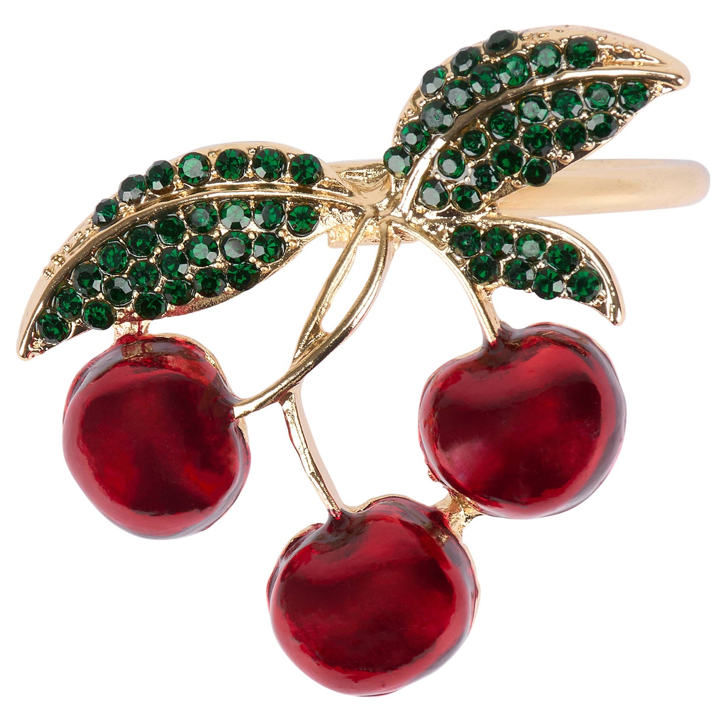 Cherry Stem Napkin Ring